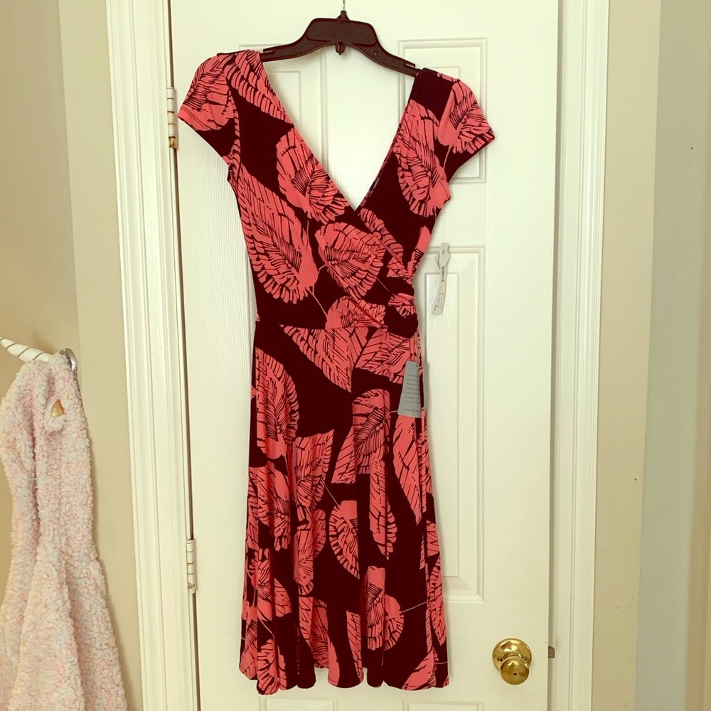 NWT Maggy London wrap dress, size 2